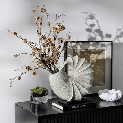 Acoustic Seashell Vase