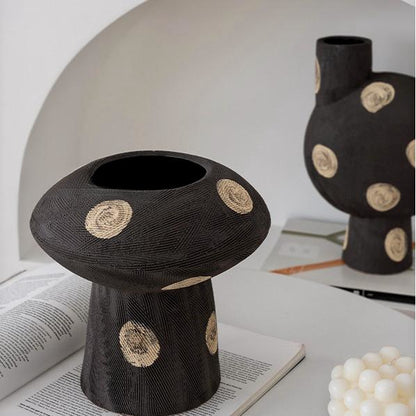 Spotted Poisonous mushroom Vase