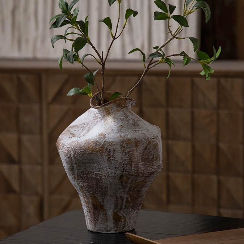 Hand Modeled Rustic Wabi Sabi Vase