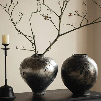 Silver-plated Zen Vase