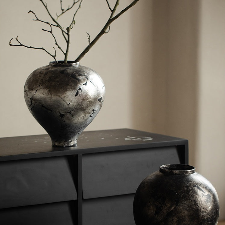 Silver-plated Zen Vase