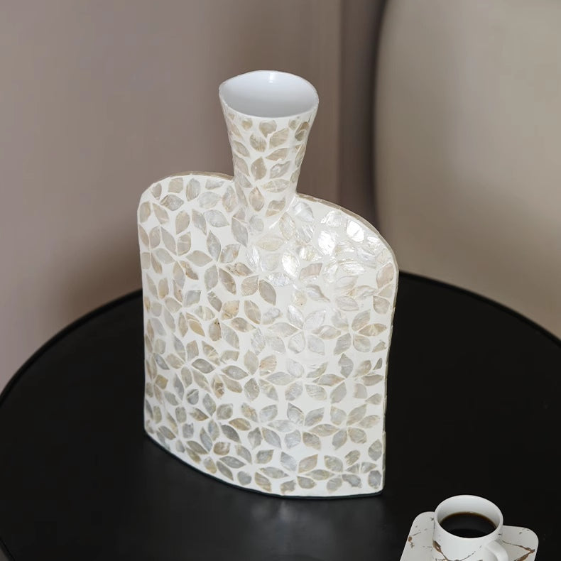 Creamy Shell Paster Minimalism Vase