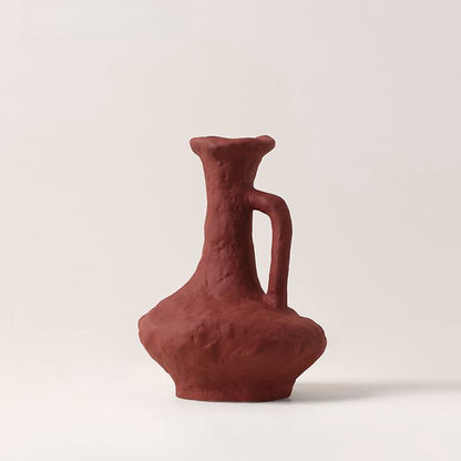 Natural Maillard-Themed Pottery Vases