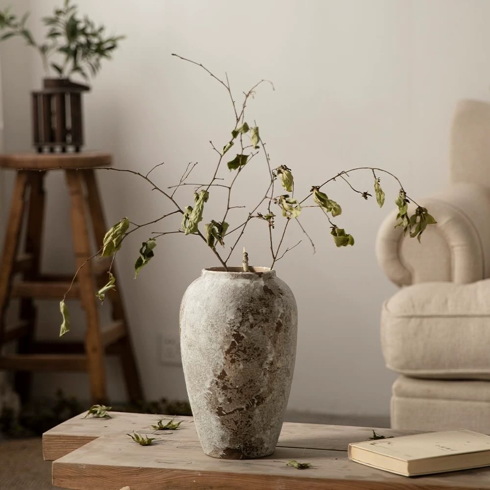 Rustic Wabi Sabi Vase