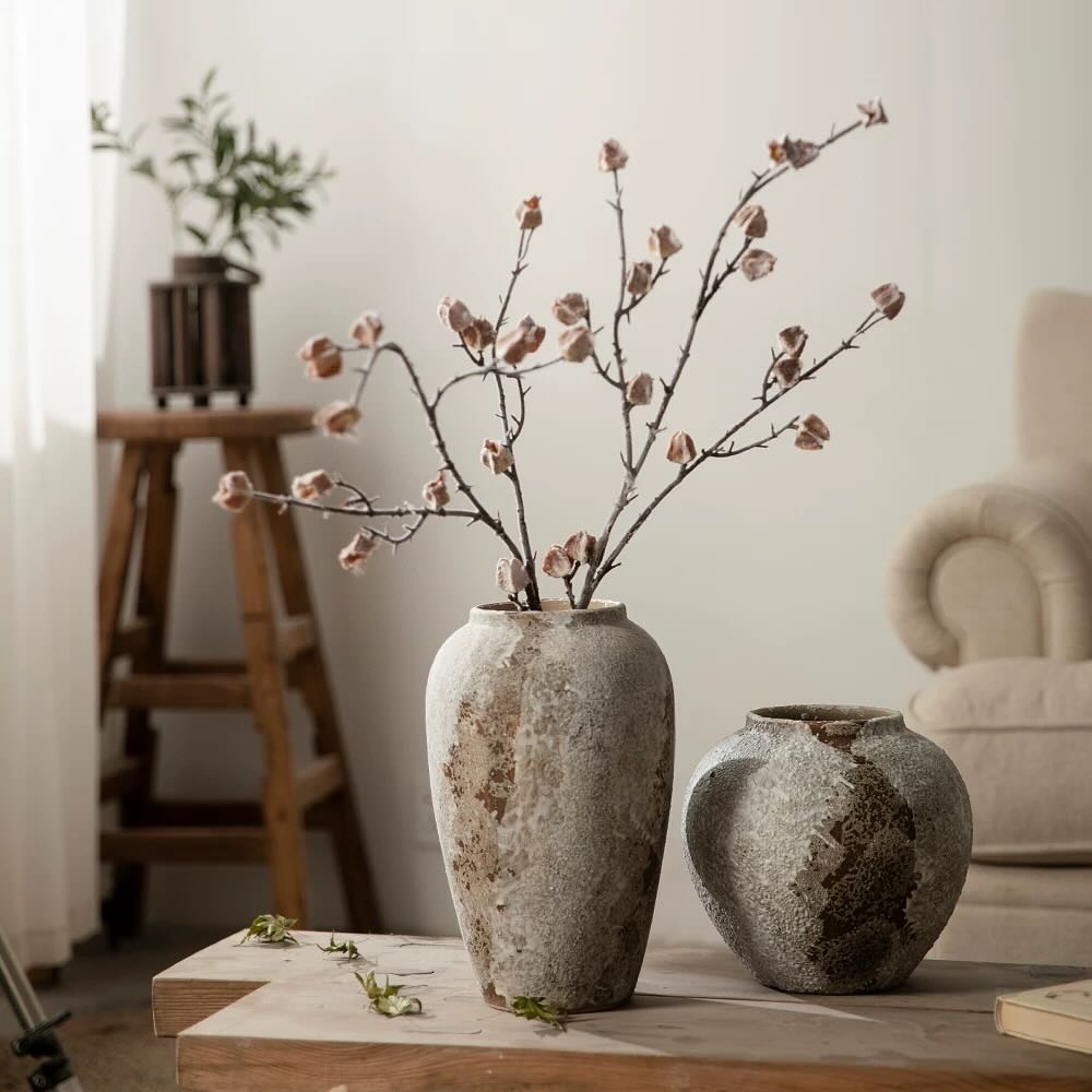 Rustic Wabi Sabi Vase