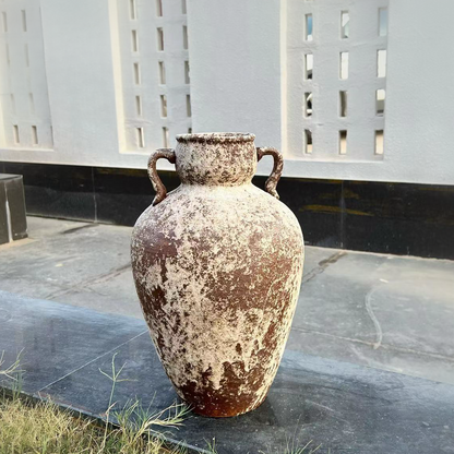 Retro Distressed Wabi Sabi Vase