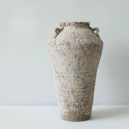 Retro Distressed Wabi Sabi Vase