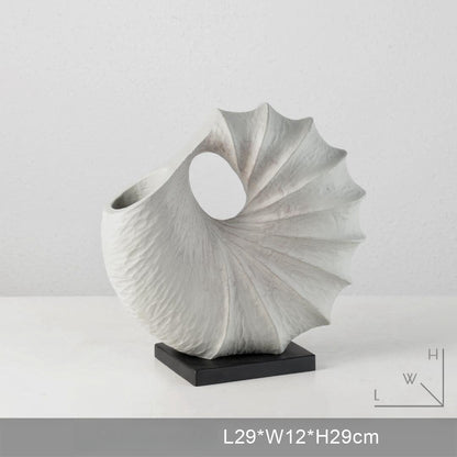 Acoustic Seashell Vase